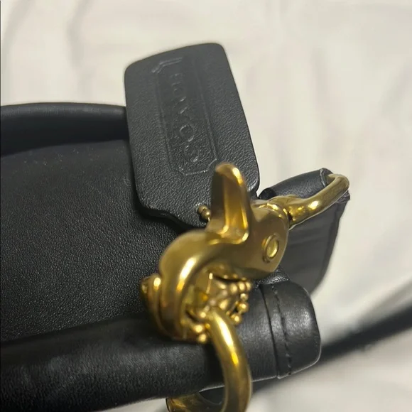 Vintage Coach Black Leather Briefcase - Picture 12 of 16